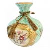 Bộ lục bình tranh đĩa hoàng gia xanh ngọc - Ảnh 2