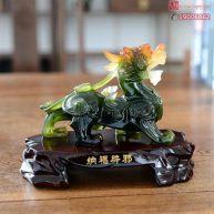 Kỳ hưu phong thủy (xanh lục)